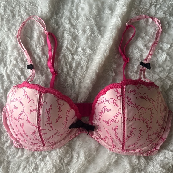 Victoria's Secret Other - Victoria's Secret Pink Script Bra